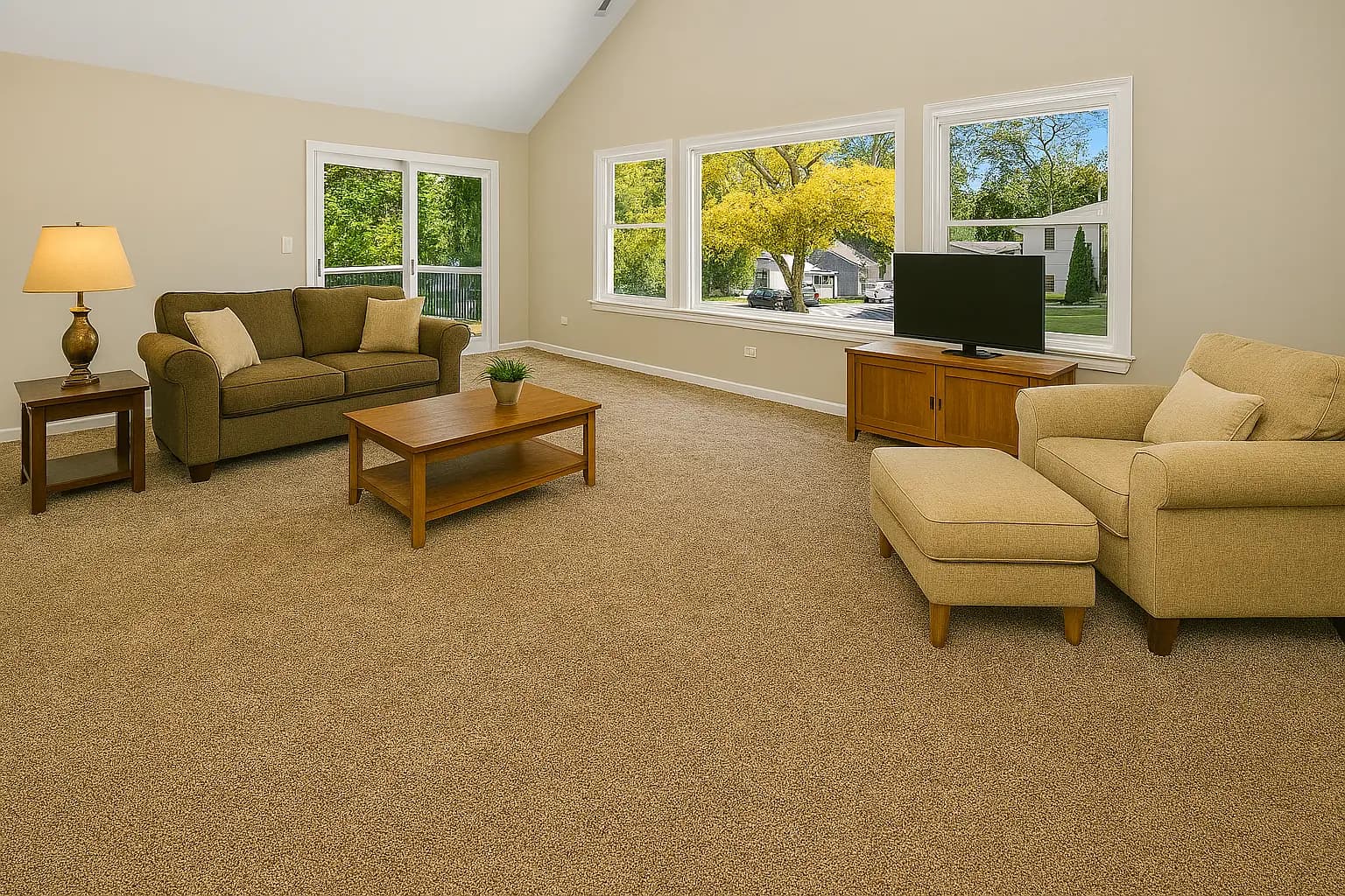 Living Room Transformation Before